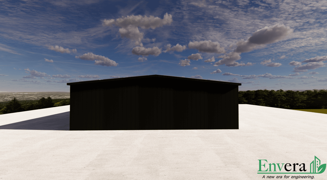 North elevation render